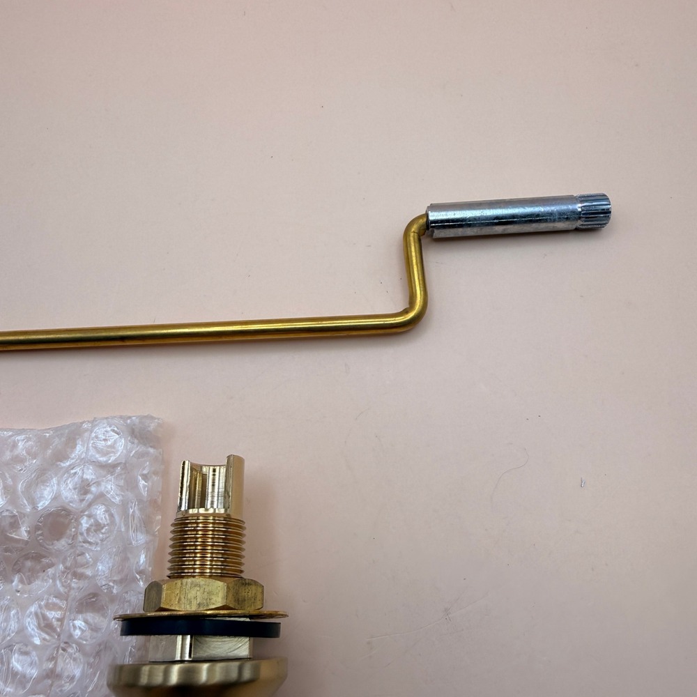 Kingston Brass KTDLS7 Concord Side‎ Mount Toilet Tank Lever, Brushed Brass - Picture 6 of 8